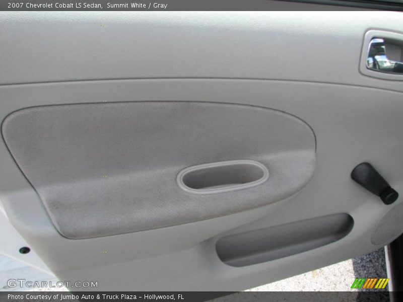Summit White / Gray 2007 Chevrolet Cobalt LS Sedan