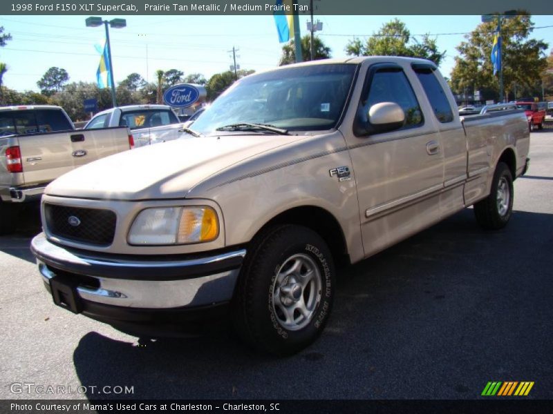 Prairie Tan Metallic / Medium Prairie Tan 1998 Ford F150 XLT SuperCab