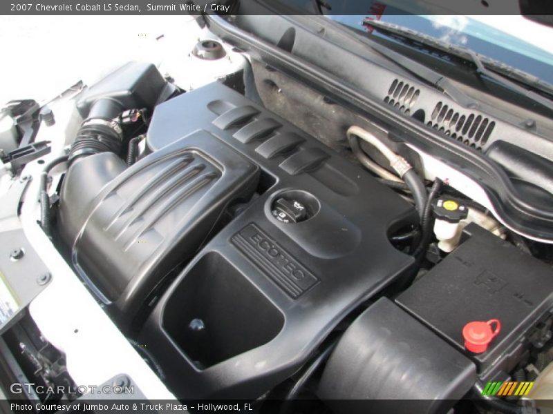 Summit White / Gray 2007 Chevrolet Cobalt LS Sedan