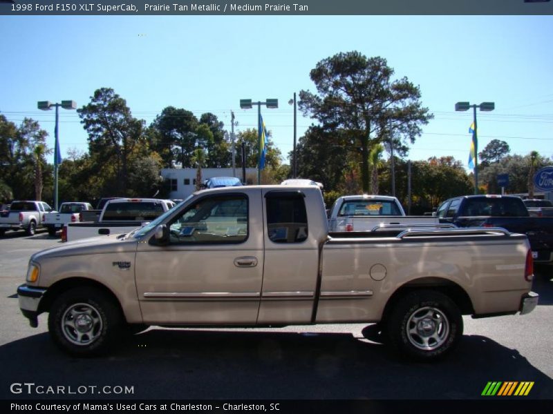 Prairie Tan Metallic / Medium Prairie Tan 1998 Ford F150 XLT SuperCab