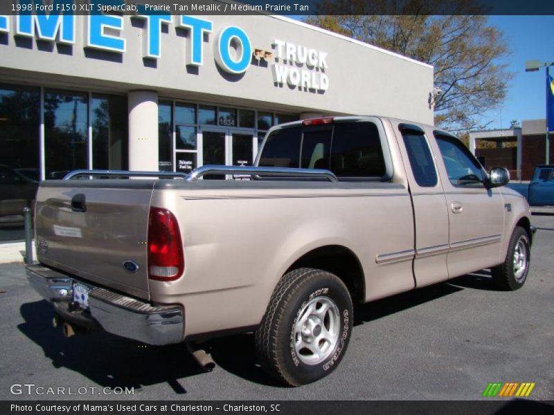 Prairie Tan Metallic / Medium Prairie Tan 1998 Ford F150 XLT SuperCab