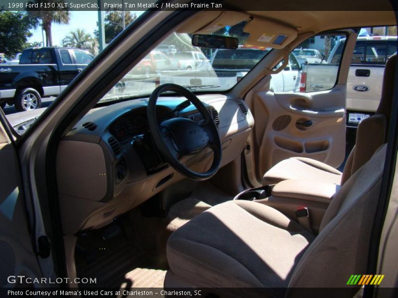 Prairie Tan Metallic / Medium Prairie Tan 1998 Ford F150 XLT SuperCab