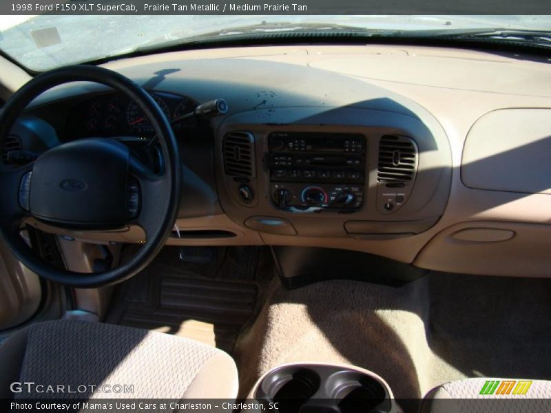Prairie Tan Metallic / Medium Prairie Tan 1998 Ford F150 XLT SuperCab