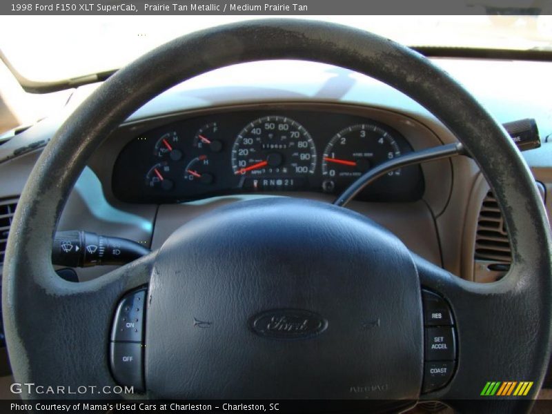 Prairie Tan Metallic / Medium Prairie Tan 1998 Ford F150 XLT SuperCab