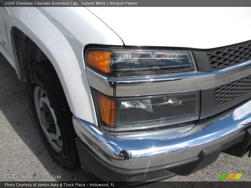 Summit White / Medium Pewter 2006 Chevrolet Colorado Extended Cab