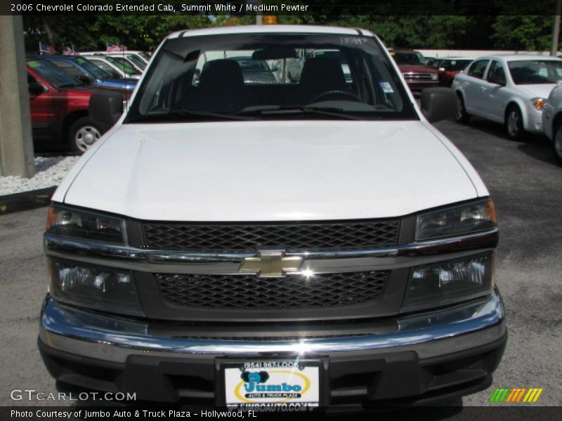 Summit White / Medium Pewter 2006 Chevrolet Colorado Extended Cab