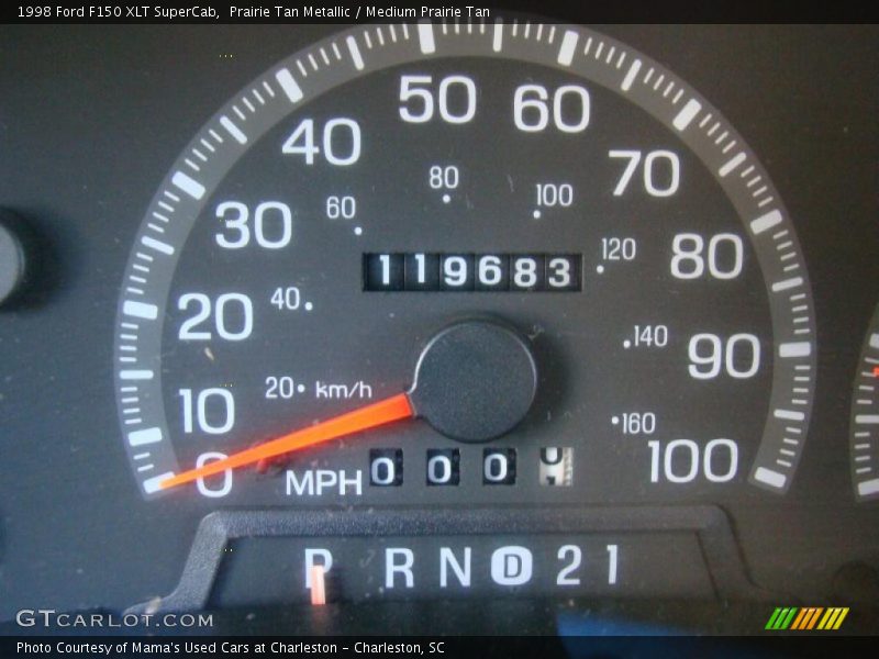 Prairie Tan Metallic / Medium Prairie Tan 1998 Ford F150 XLT SuperCab
