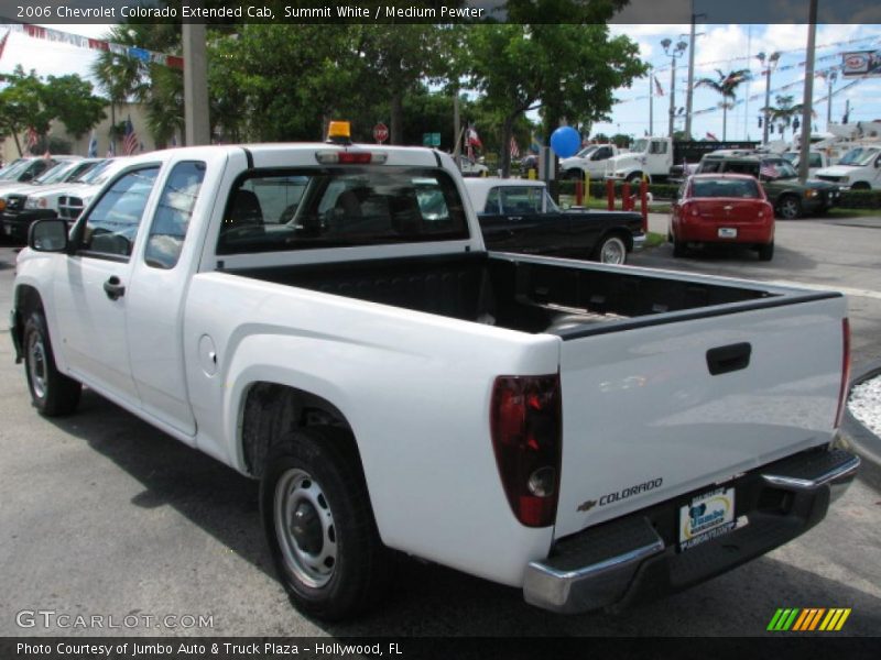 Summit White / Medium Pewter 2006 Chevrolet Colorado Extended Cab