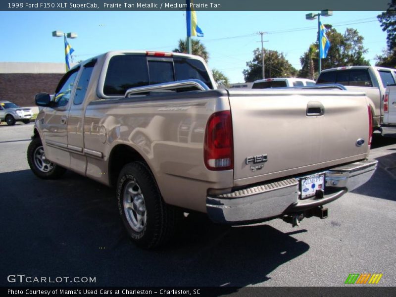 Prairie Tan Metallic / Medium Prairie Tan 1998 Ford F150 XLT SuperCab