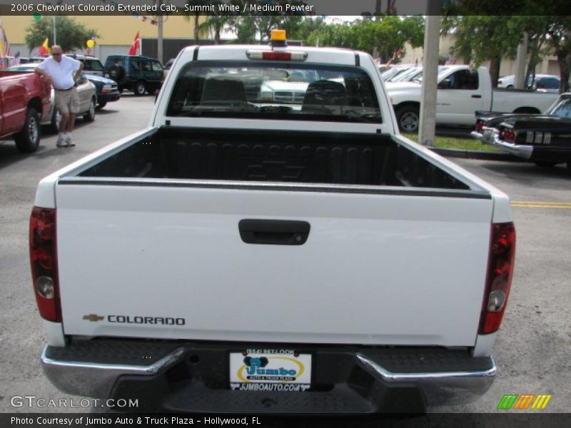 Summit White / Medium Pewter 2006 Chevrolet Colorado Extended Cab