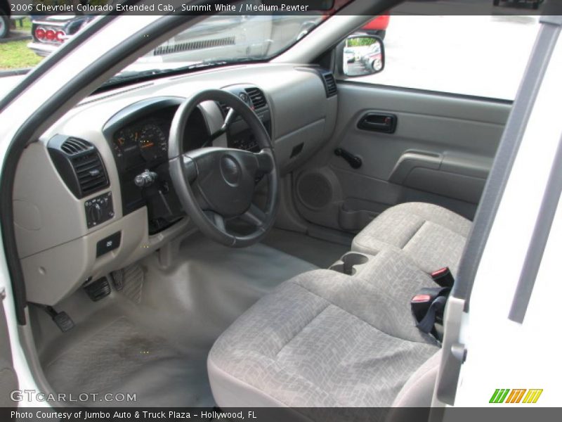 Medium Pewter Interior - 2006 Colorado Extended Cab 