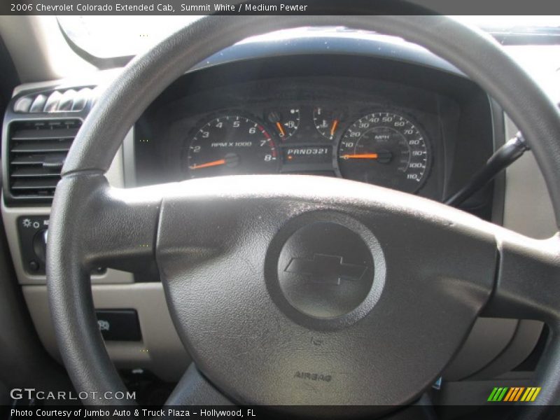 Summit White / Medium Pewter 2006 Chevrolet Colorado Extended Cab