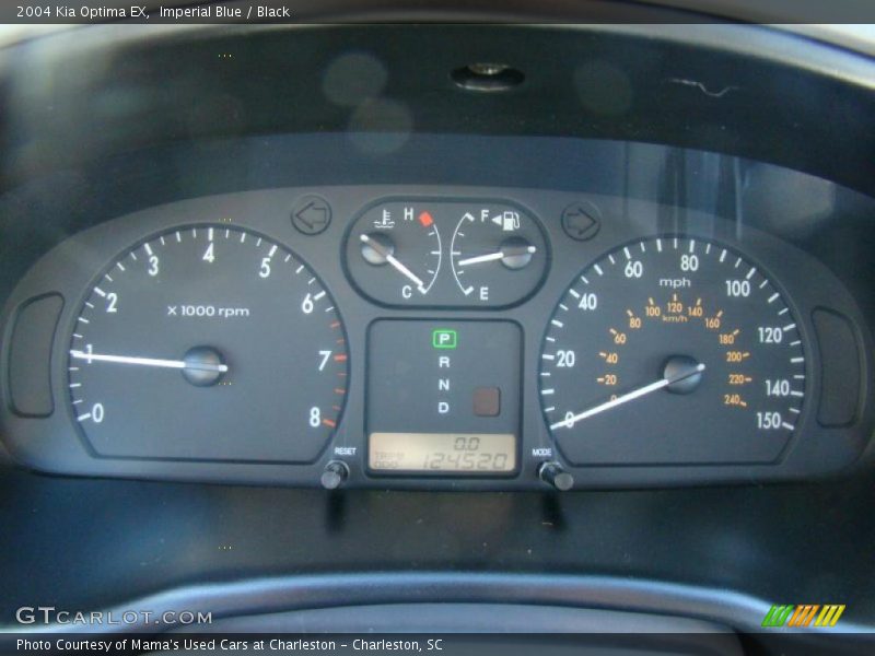  2004 Optima EX EX Gauges