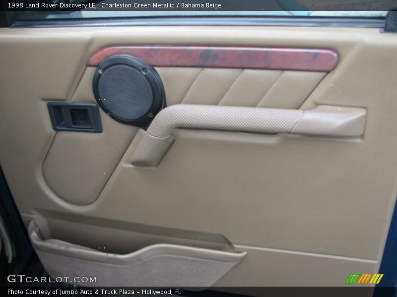 Charleston Green Metallic / Bahama Beige 1998 Land Rover Discovery LE