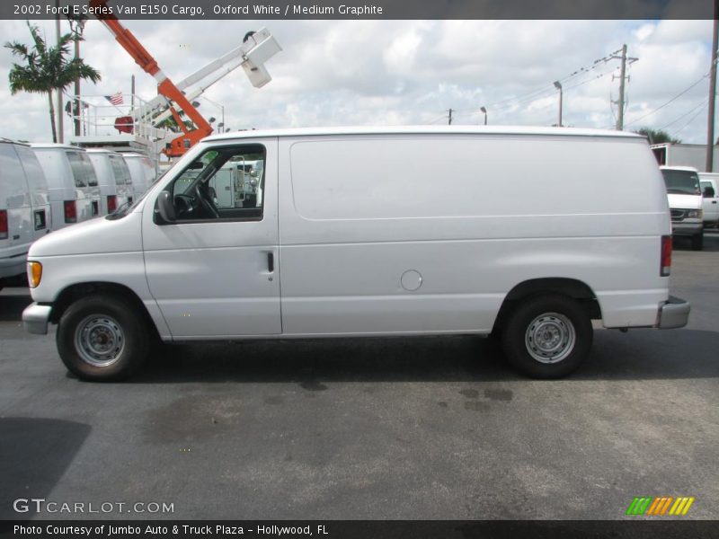 Oxford White / Medium Graphite 2002 Ford E Series Van E150 Cargo