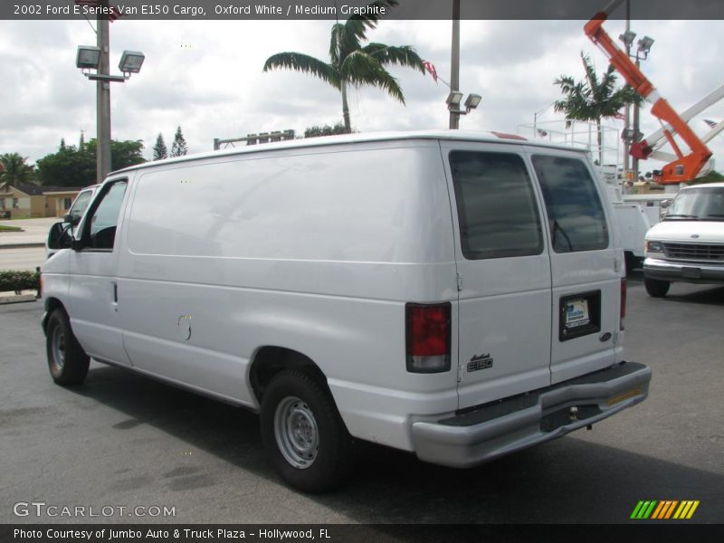 Oxford White / Medium Graphite 2002 Ford E Series Van E150 Cargo