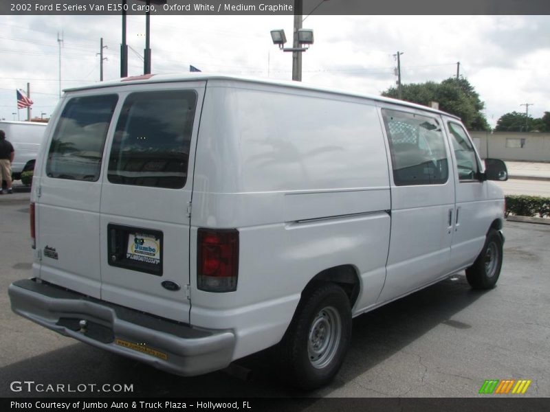 Oxford White / Medium Graphite 2002 Ford E Series Van E150 Cargo