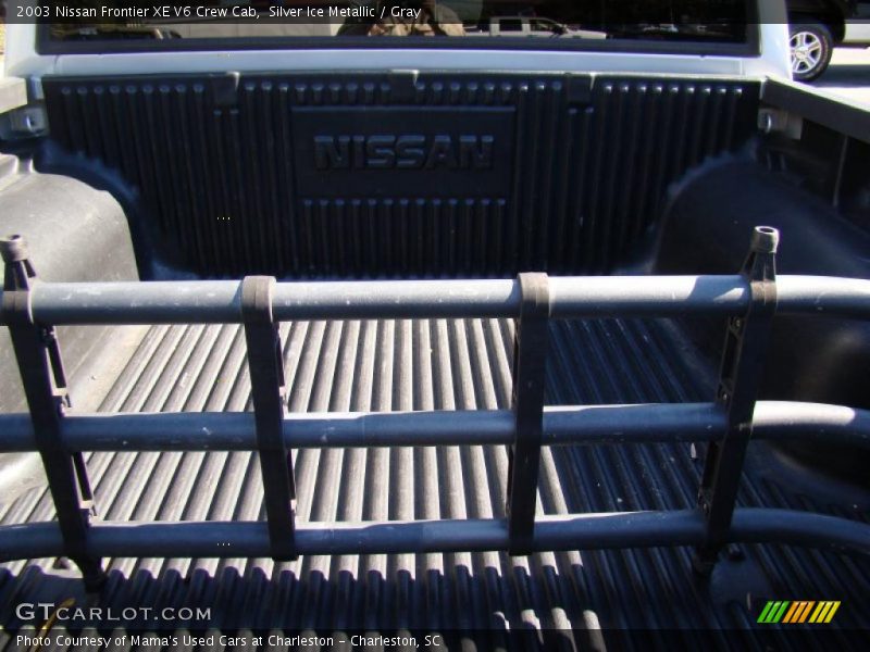 Silver Ice Metallic / Gray 2003 Nissan Frontier XE V6 Crew Cab