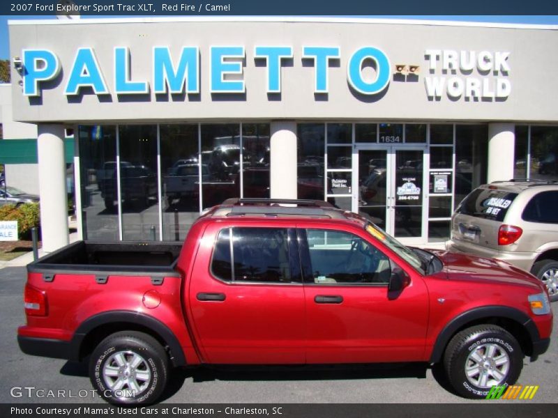 Red Fire / Camel 2007 Ford Explorer Sport Trac XLT