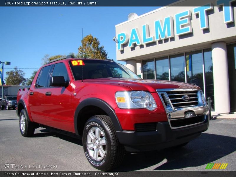 Red Fire / Camel 2007 Ford Explorer Sport Trac XLT