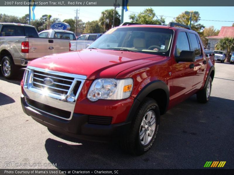 Red Fire / Camel 2007 Ford Explorer Sport Trac XLT