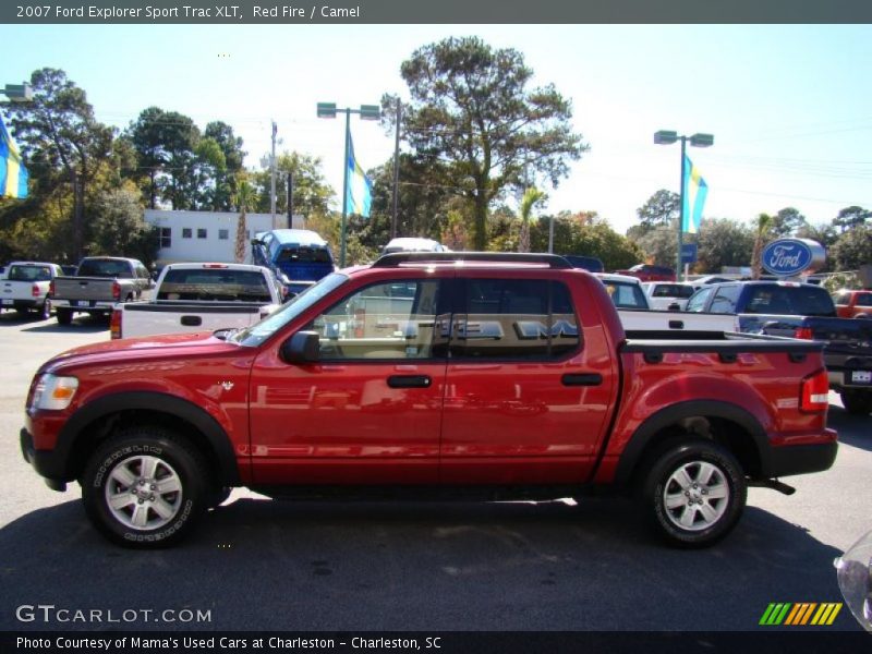 Red Fire / Camel 2007 Ford Explorer Sport Trac XLT
