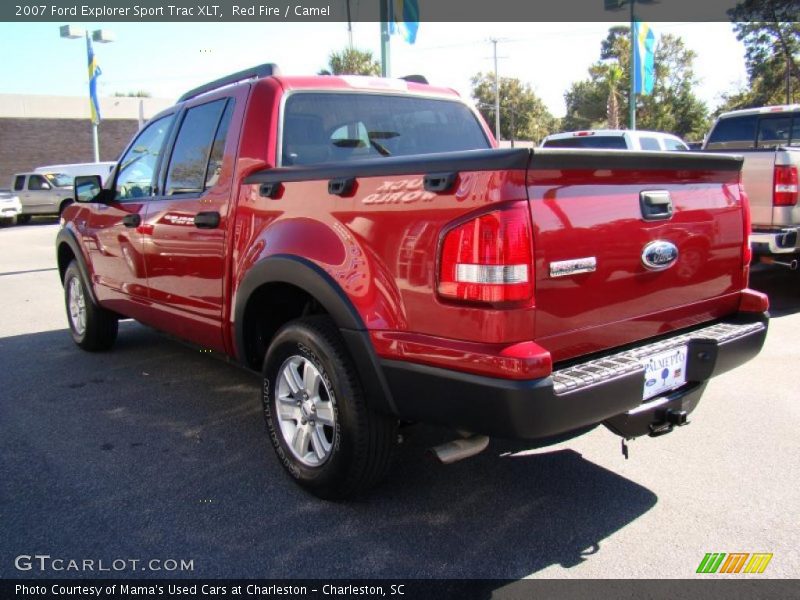  2007 Explorer Sport Trac XLT Red Fire