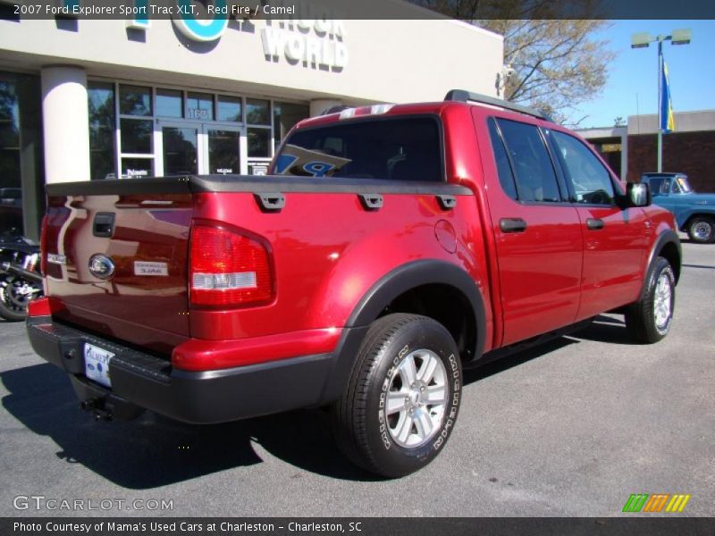  2007 Explorer Sport Trac XLT Red Fire