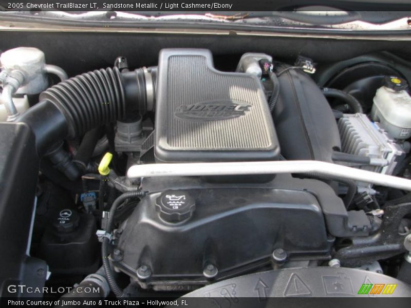 Sandstone Metallic / Light Cashmere/Ebony 2005 Chevrolet TrailBlazer LT