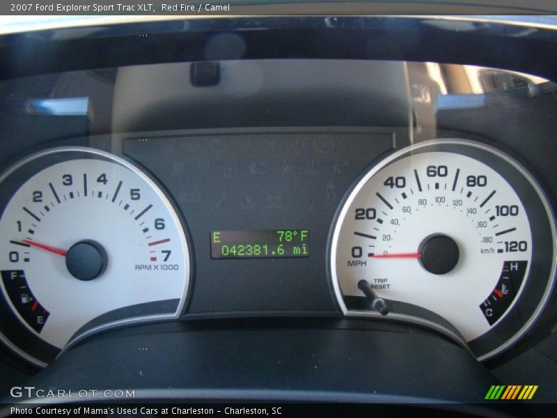  2007 Explorer Sport Trac XLT XLT Gauges
