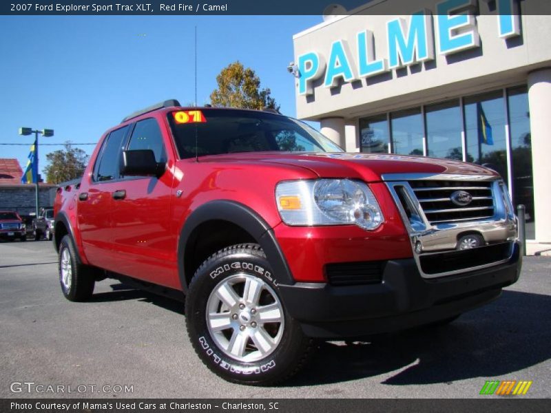 Front 3/4 View of 2007 Explorer Sport Trac XLT