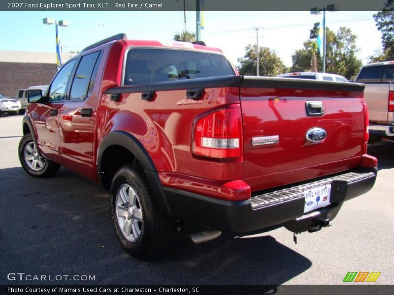Red Fire / Camel 2007 Ford Explorer Sport Trac XLT