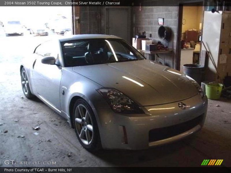 Chrome Silver Metallic / Charcoal 2004 Nissan 350Z Touring Coupe
