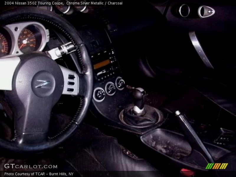 Chrome Silver Metallic / Charcoal 2004 Nissan 350Z Touring Coupe