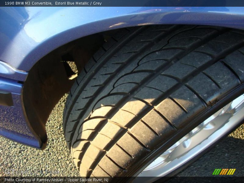 Estoril Blue Metallic / Grey 1998 BMW M3 Convertible