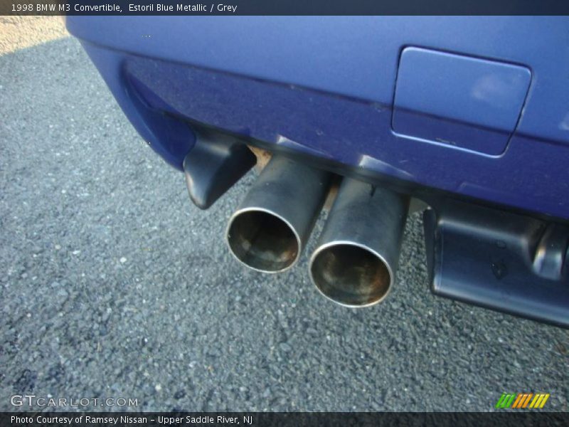Estoril Blue Metallic / Grey 1998 BMW M3 Convertible