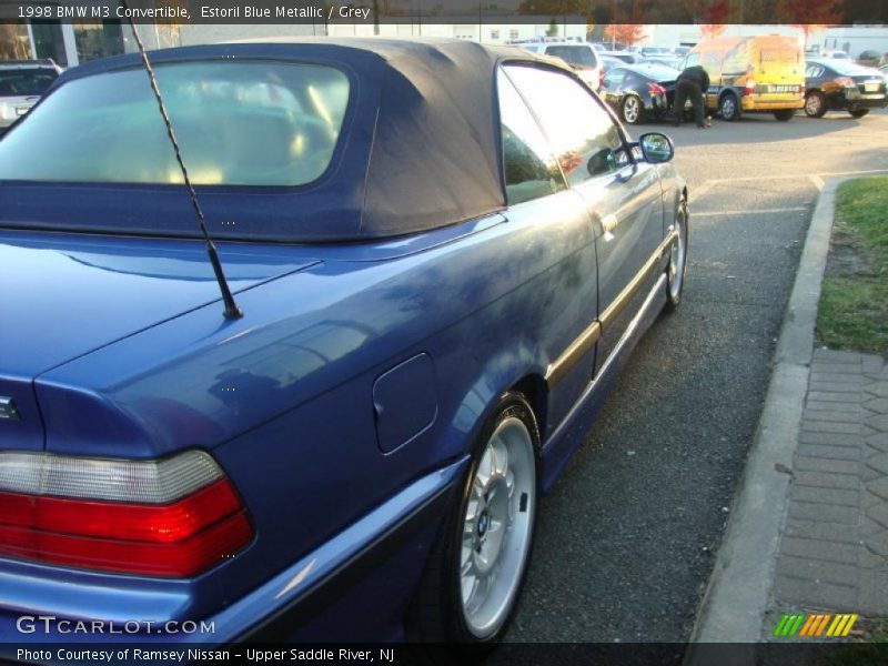 Estoril Blue Metallic / Grey 1998 BMW M3 Convertible