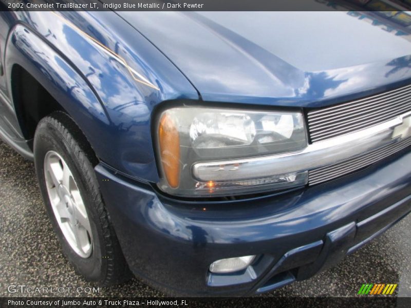 Indigo Blue Metallic / Dark Pewter 2002 Chevrolet TrailBlazer LT