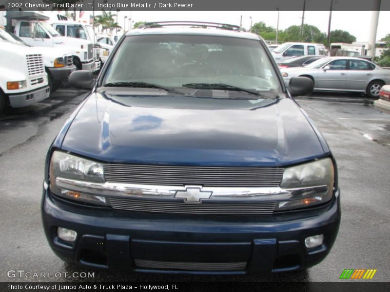 Indigo Blue Metallic / Dark Pewter 2002 Chevrolet TrailBlazer LT