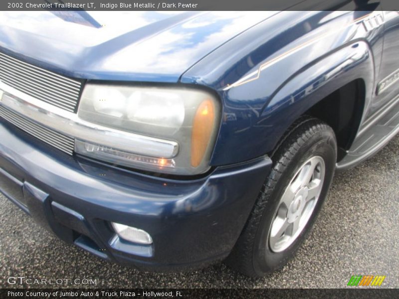 Indigo Blue Metallic / Dark Pewter 2002 Chevrolet TrailBlazer LT