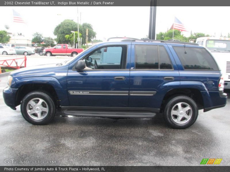 Indigo Blue Metallic / Dark Pewter 2002 Chevrolet TrailBlazer LT