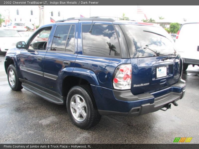Indigo Blue Metallic / Dark Pewter 2002 Chevrolet TrailBlazer LT
