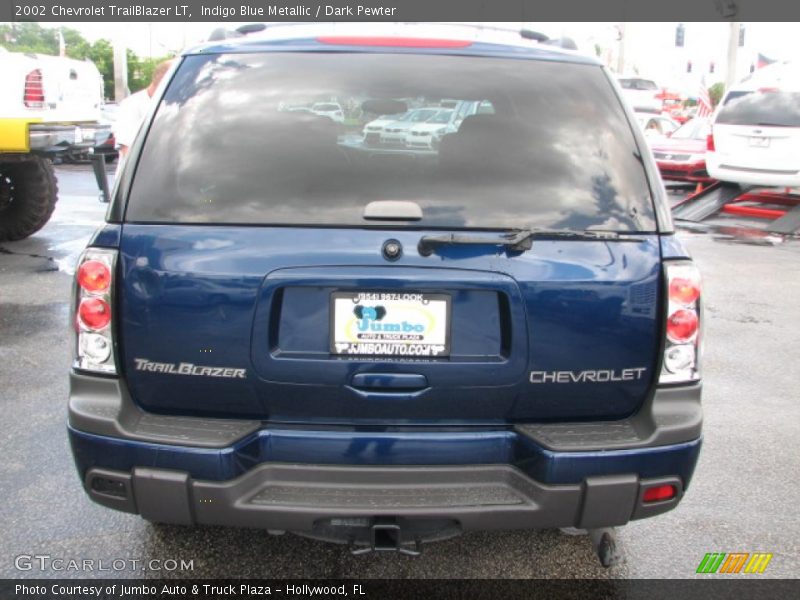Indigo Blue Metallic / Dark Pewter 2002 Chevrolet TrailBlazer LT