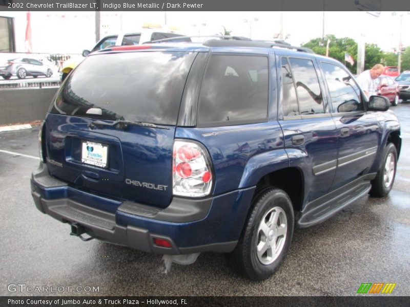 Indigo Blue Metallic / Dark Pewter 2002 Chevrolet TrailBlazer LT