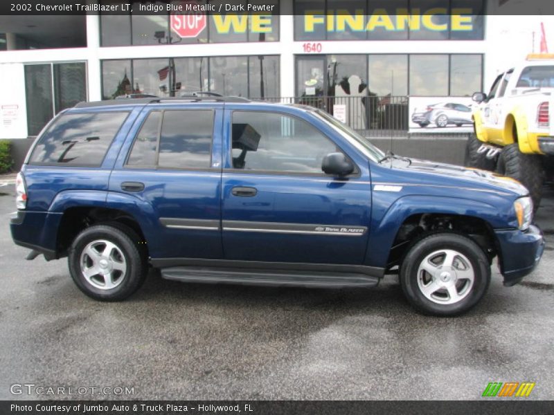 Indigo Blue Metallic / Dark Pewter 2002 Chevrolet TrailBlazer LT