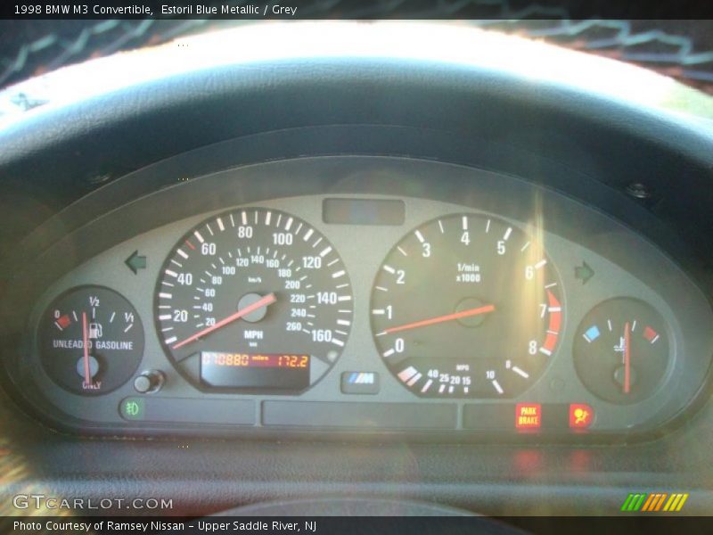  1998 M3 Convertible Convertible Gauges