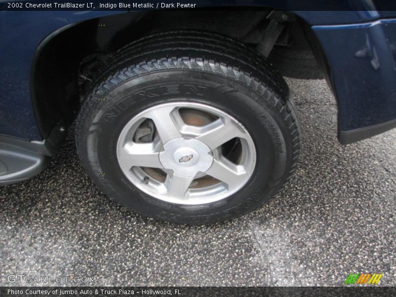 Indigo Blue Metallic / Dark Pewter 2002 Chevrolet TrailBlazer LT