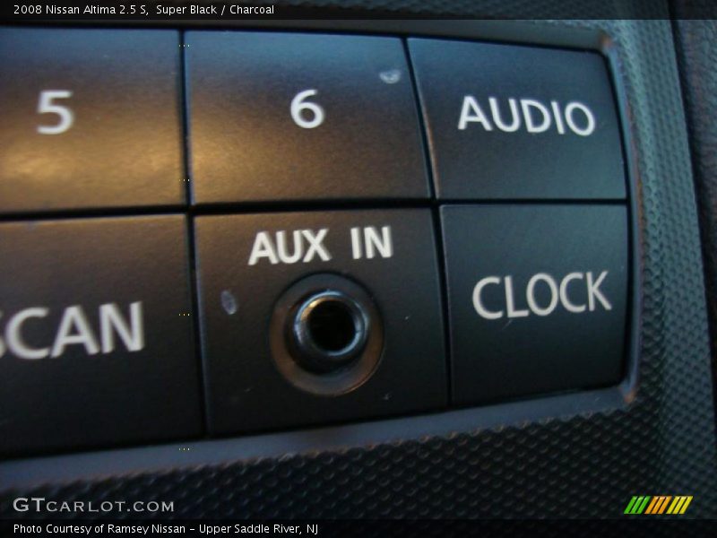 Super Black / Charcoal 2008 Nissan Altima 2.5 S