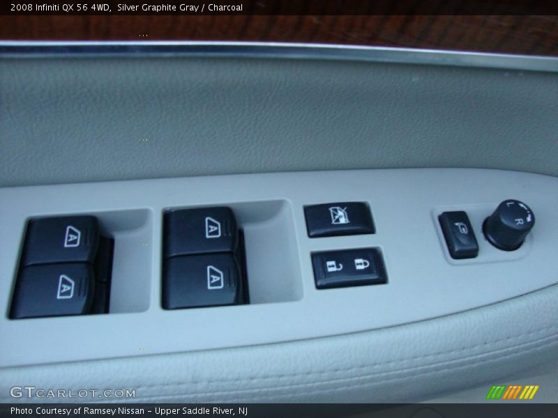 Controls of 2008 QX 56 4WD