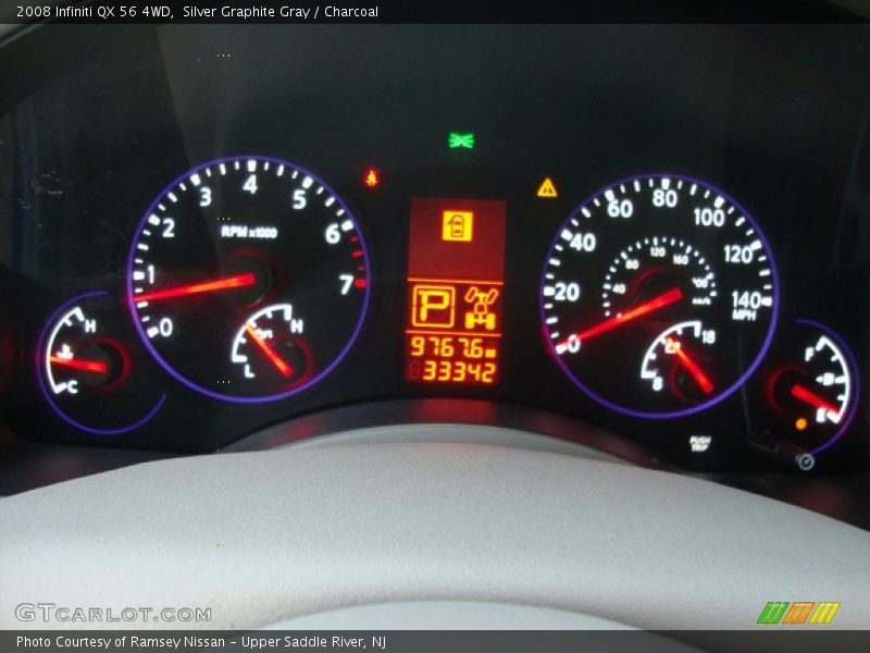  2008 QX 56 4WD 56 4WD Gauges